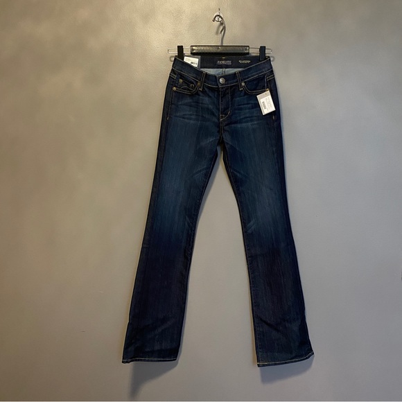 Fidelity Belladonna Mid Rise Boot Cut in Tao Blue 27X34 - Picture 2 of 7